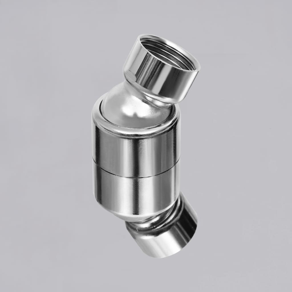 147687 vidaXL Rain Shower Head Stainless Steel 304 30 cm Round