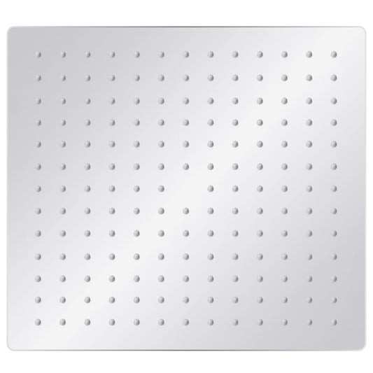 147688 vidaXL Rain Shower Head Stainless Steel 304 30x30 cm Square