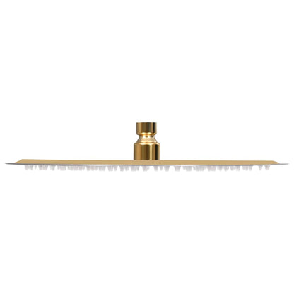 147705 vidaXL Rain Shower Head Stainless Steel 30 cm Round Gold