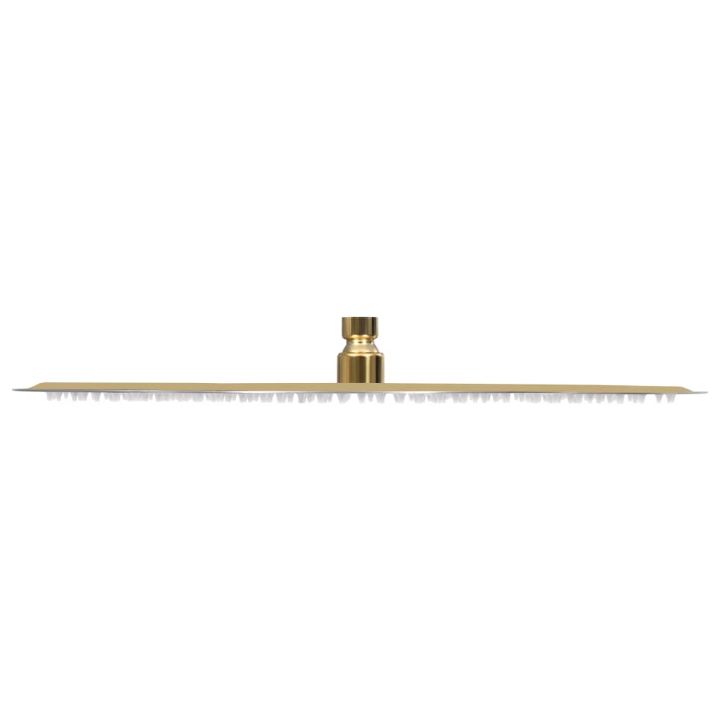 147706 vidaXL Rain Shower Head Stainless Steel 40 cm Round Gold
