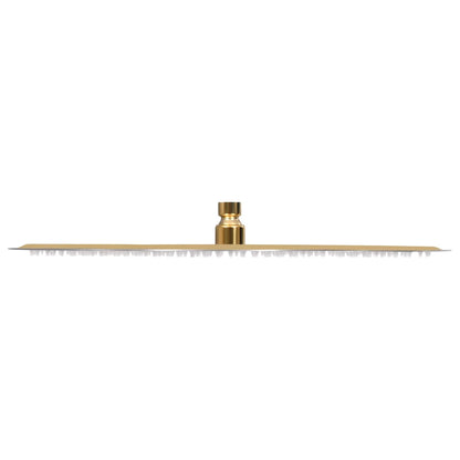 147706 vidaXL Rain Shower Head Stainless Steel 40 cm Round Gold