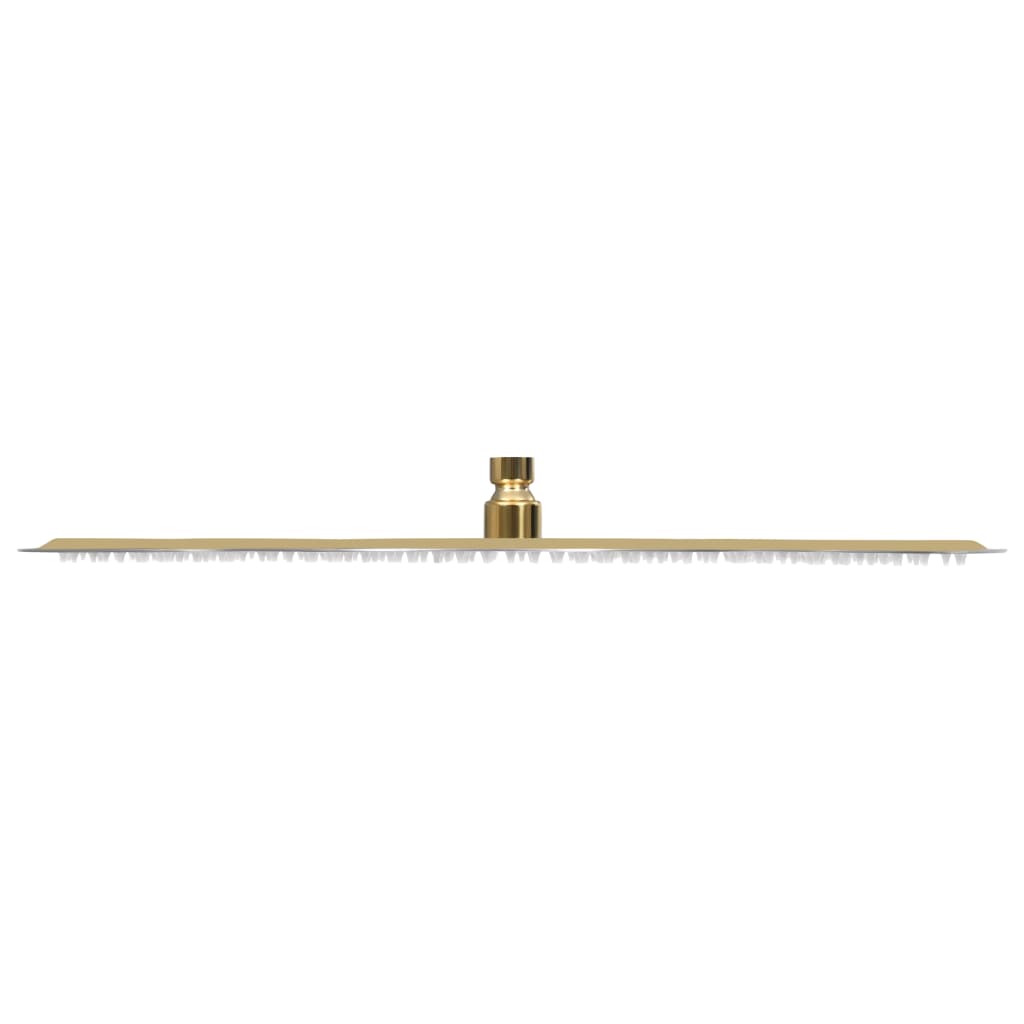 vidaXL Rain Shower Head Stainless Steel 50 cm Round Gold