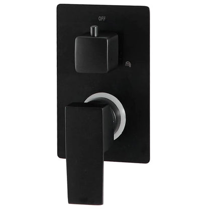 147718 vidaXL Shower System Stainless Steel 201 Black