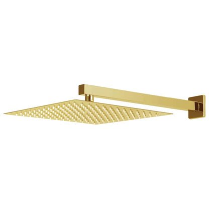 147719 vidaXL Shower System Stainless Steel 201 Gold