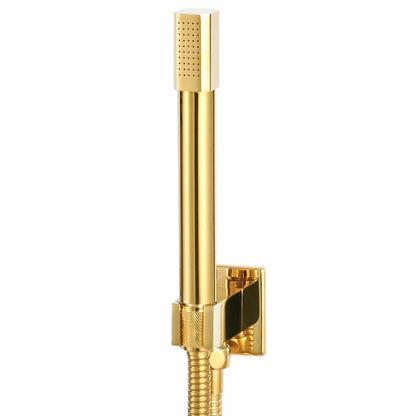 147719 vidaXL Shower System Stainless Steel 201 Gold