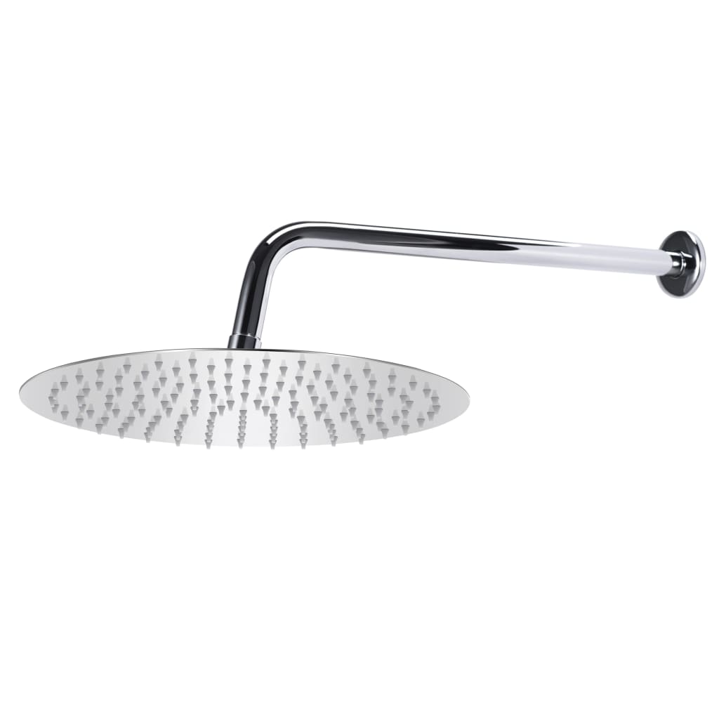 vidaXL Shower System Stainless Steel 201 Silver