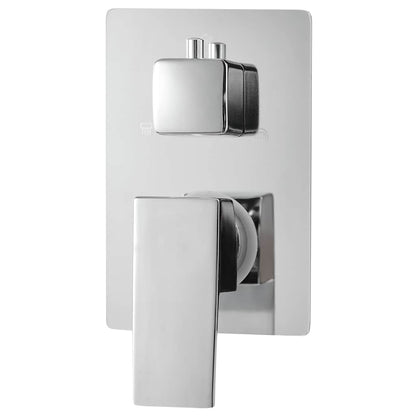 147725 vidaXL Shower System Stainless Steel 201 Silver