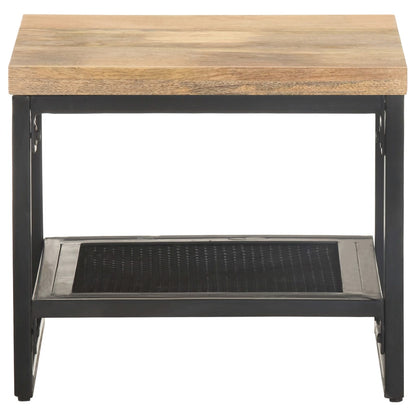 vidaXL Side Table 40x40x35 cm Solid Mango Wood