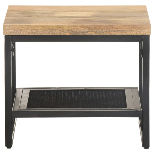 vidaXL Side Table 40x40x35 cm Solid Mango Wood