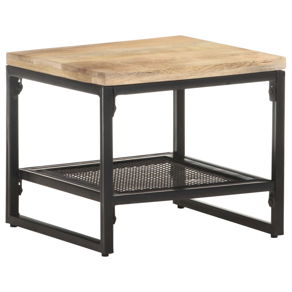 vidaXL Side Table 40x40x35 cm Solid Mango Wood