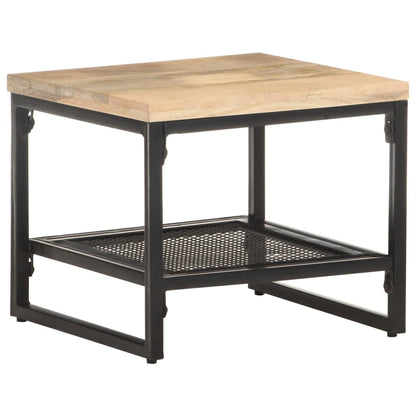 vidaXL Side Table 40x40x35 cm Solid Mango Wood