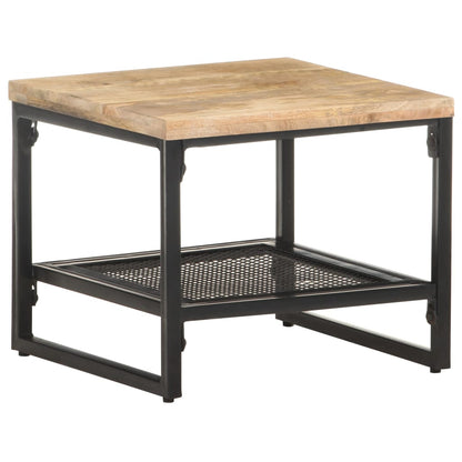 vidaXL Side Table 40x40x35 cm Solid Mango Wood