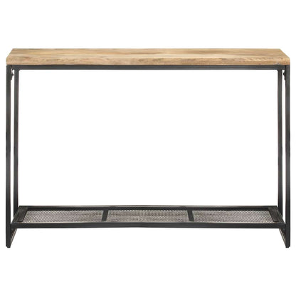 320247 vidaXL Console Table 110x35x75 cm Solid Mango Wood
