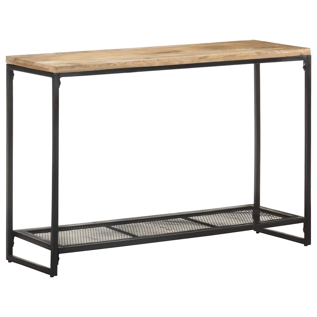 vidaXL Console Table 110x35x75 cm Solid Mango Wood