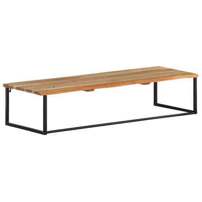 320251 vidaXL Peg with Live Edge 100x35x22 cm Solid Acacia Wood