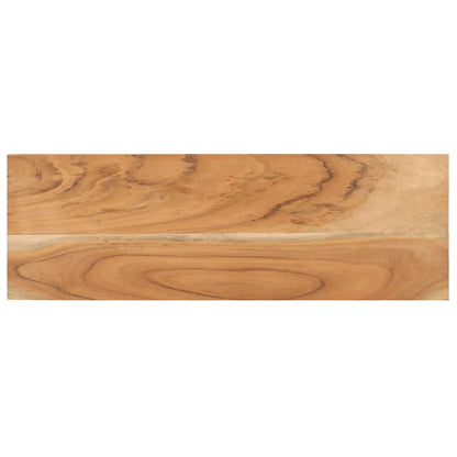 vidaXL Console Table 110x30x75 cm Solid Acacia Wood