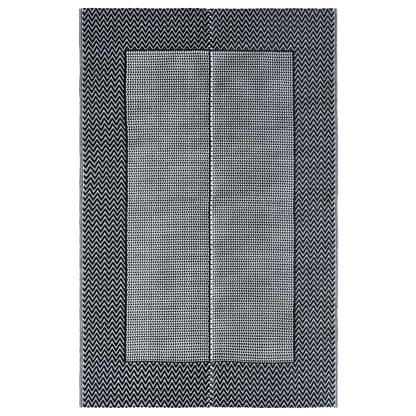 vidaXL Outdoor Carpet ARAKIL Grey 120x180 cm PP