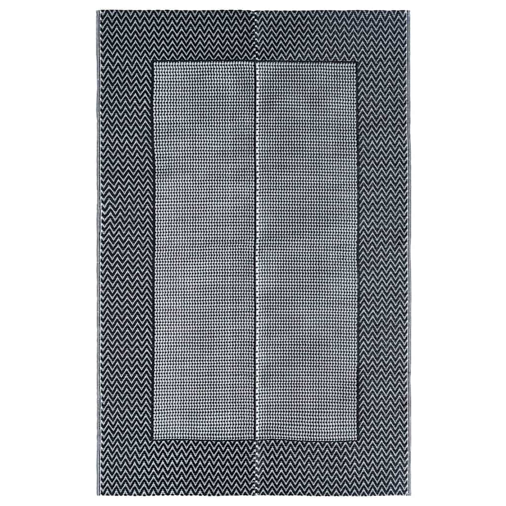 vidaXL Outdoor Carpet ARAKIL Grey 190x290 cm PP
