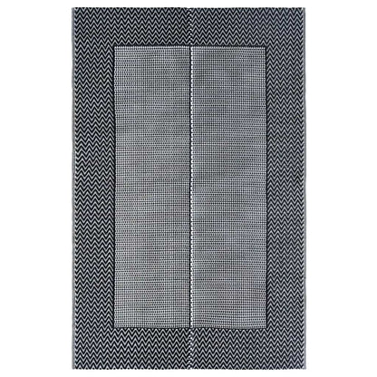 vidaXL Outdoor Carpet ARAKIL Grey 190x290 cm PP
