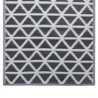 vidaXL Outdoor Carpet ARAKIL Black 160x230 cm PP