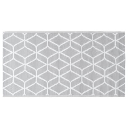 vidaXL Outdoor Carpet ARAKIL Grey 80x150 cm PP