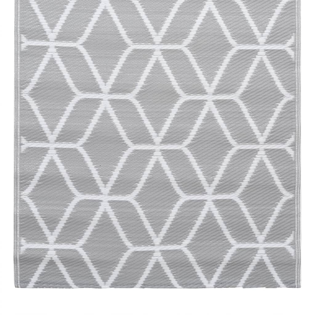 vidaXL Outdoor Carpet ARAKIL Grey 160x230 cm PP