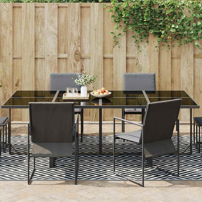 vidaXL Outdoor Carpet ARAKIL White and Black 190x290 cm PP