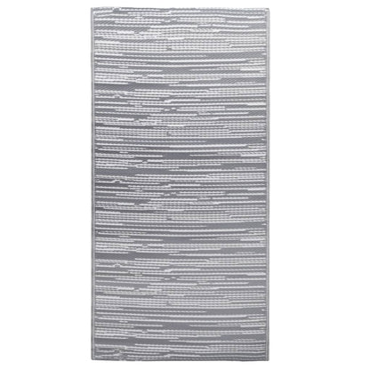 vidaXL Outdoor Carpet ARAKIL Grey 120x180 cm PP