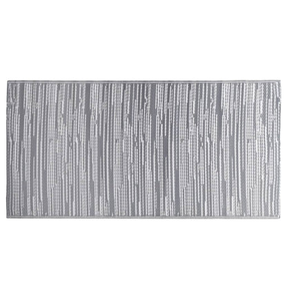 vidaXL Outdoor Carpet ARAKIL Grey 120x180 cm PP