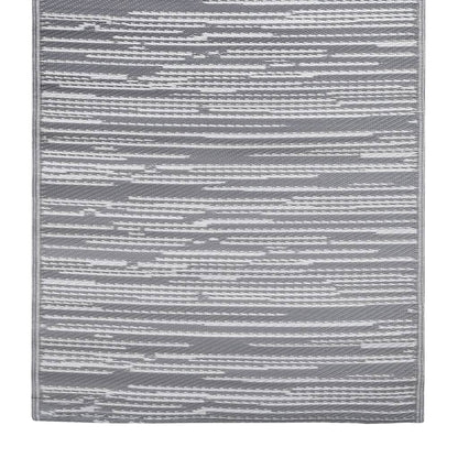 vidaXL Outdoor Carpet ARAKIL Grey 120x180 cm PP