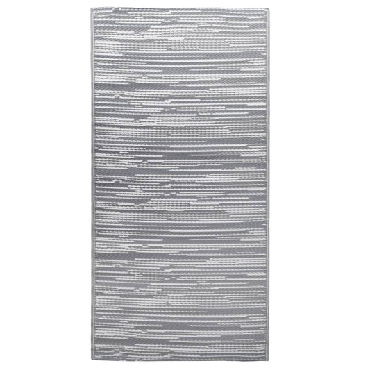 310439 vidaXL Outdoor Carpet ARAKIL Grey 190x290 cm PP