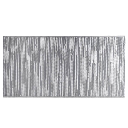 vidaXL Outdoor Carpet ARAKIL Grey 190x290 cm PP