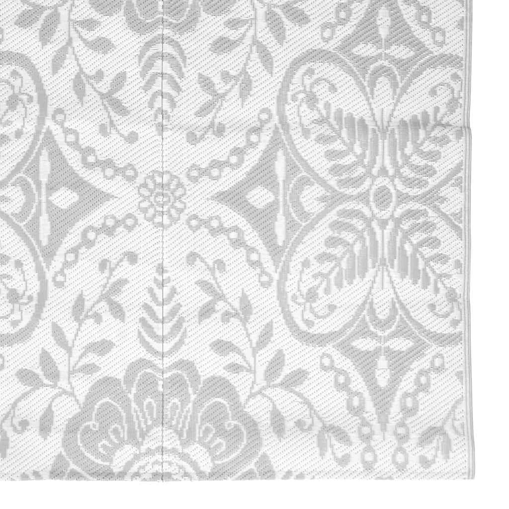 vidaXL Outdoor Carpet ARAKIL Light Grey 160x230 cm PP