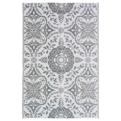 vidaXL Outdoor Carpet ARAKIL Light Grey 190x290 cm PP