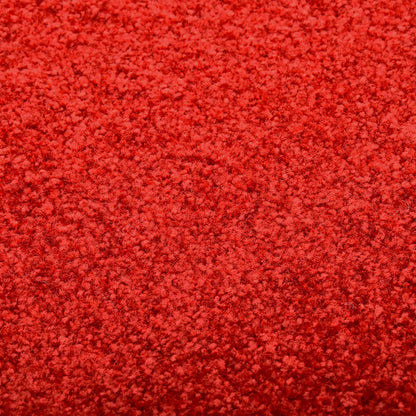 323421 vidaXL Doormat Washable Red 40x60 cm