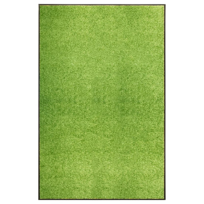 vidaXL Doormat Washable Green 120x180 cm