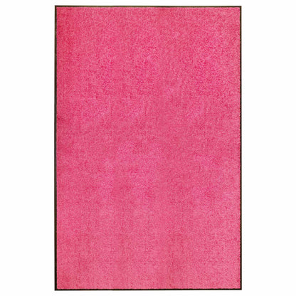 323450 vidaXL Doormat Washable Pink 120x180 cm