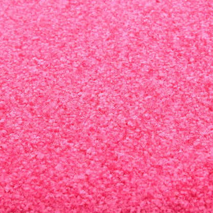 323450 vidaXL Doormat Washable Pink 120x180 cm