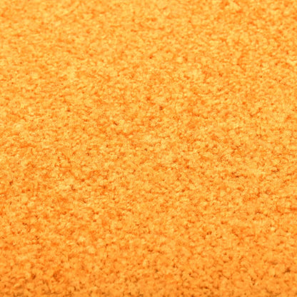 vidaXL Doormat Washable Orange 60x90 cm