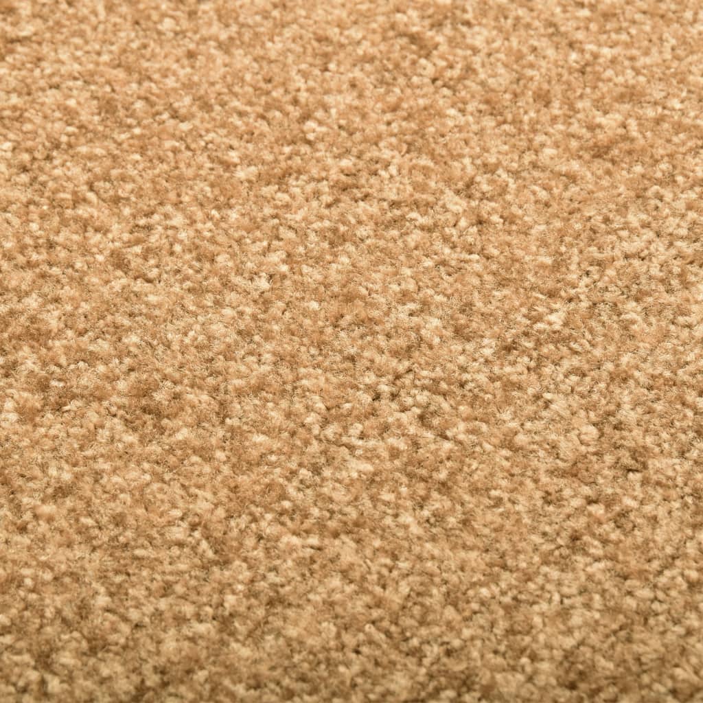 vidaXL Doormat Washable Cream 40x60 cm