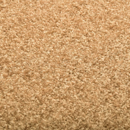 vidaXL Doormat Washable Cream 120x180 cm