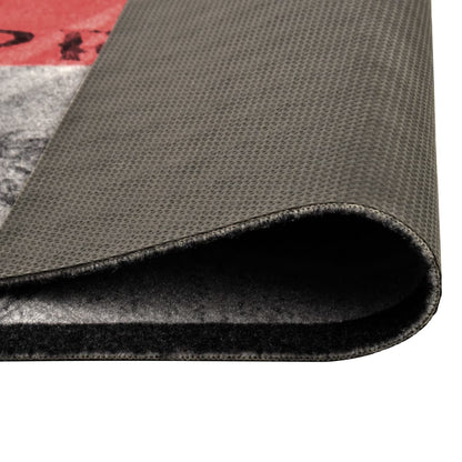 vidaXL Kitchen Floor Mat Washable Tomato 45x150 cm
