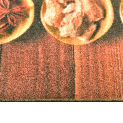 vidaXL Kitchen Floor Mat Washable Spoon 45x150 cm
