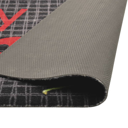 vidaXL Kitchen Floor Mat Washable Hot&Spicy 45x150 cm