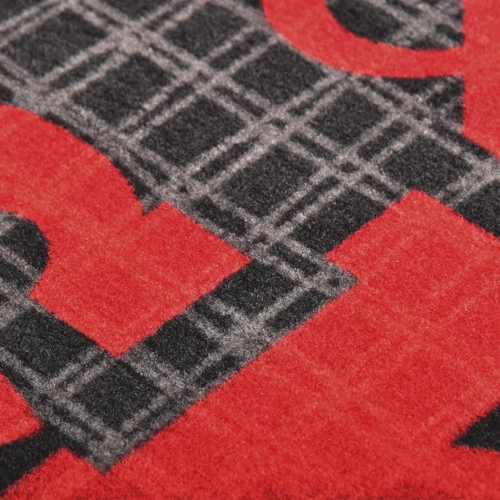 vidaXL Kitchen Floor Mat Washable Hot&Spicy 45x150 cm