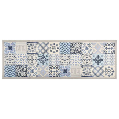vidaXL Kitchen Floor Mat Washable Mosaic 45x150 cm