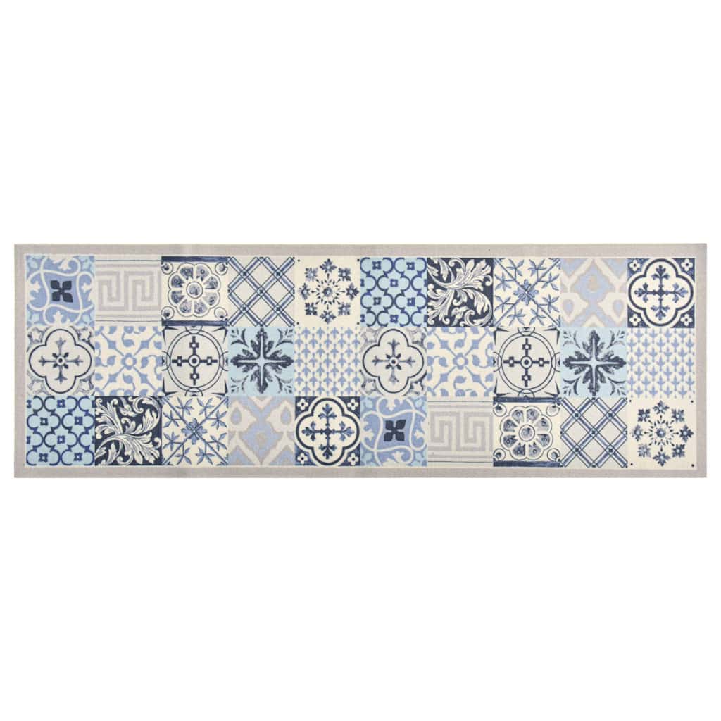 323484 vidaXL Kitchen Floor Mat Washable Mosaic 60x180 cm