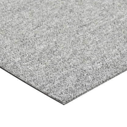 vidaXL Carpet 20 pcs Light Grey 50 x 50 cm 100% Polypropylene