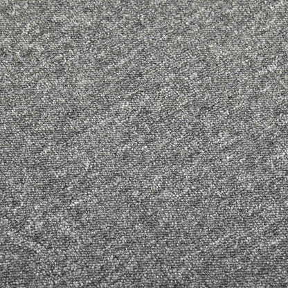 vidaXL Carpet 20 pcs Grey 50 x 50 cm 100% Polypropylene