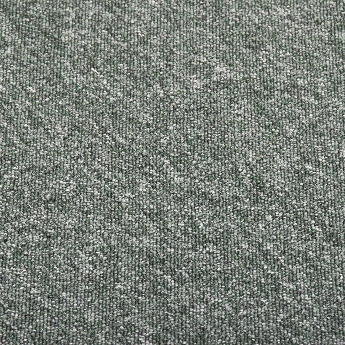 vidaXL Carpet 20 pcs Green 50 x 50 cm 100% Polypropylene